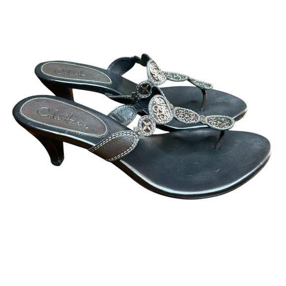 Cole Haan Shoes Women's Size 7.5B
Brown Block Heel Mule Slide Slip-on
Sandals - Picture 1 of 12